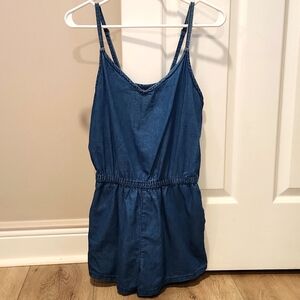Forever 21 Denim Romper
